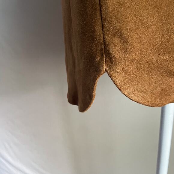 Bear Dance Soft Faux Suede Feel Sleeveless Dress Mini.Size Small.Great condition - Picture 4 of 6